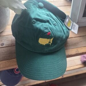 Masters NWT Green classic Yellow Course Baseball Cap Golf Masters